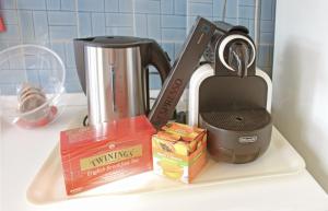 Coffee and tea making facilities at Attico San Francesco