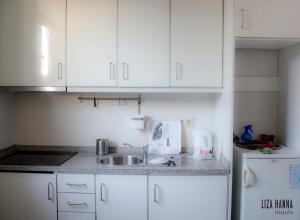Η κουζίνα ή μικρή κουζίνα στο Alameda Guest House 1