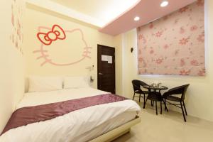 Krevet ili kreveti u jedinici u okviru objekta Tiramisu places Sea view Homestay