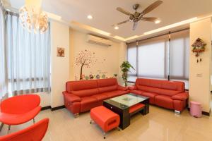 Prostor za sedenje u objektu Tiramisu places Sea view Homestay