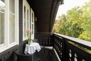 Balkón nebo terasa v ubytování Hotel Sacher Baden