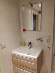 Koupelna v ubytování Spreewald Ferienwohnung Wollgast