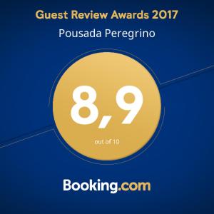 Certifikát, hodnocení, plakát nebo jiný dokument vystavený v ubytování Pousada Peregrino