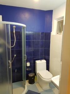 Bilik mandi di D´Gecko Hotel