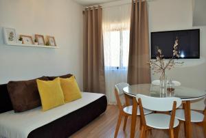 TV a/nebo společenská místnost v ubytování Apartment Antonija