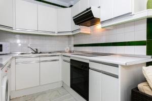 A kitchen or kitchenette at weforyou near the beach TWO bedrooms in Pueblo Evita