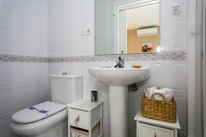 A bathroom at weforyou near the beach TWO bedrooms in Pueblo Evita