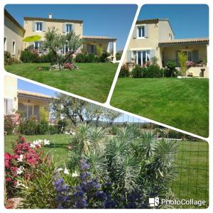 Zahrada ubytování Gite Le Petit Luberon LISIANTHUS