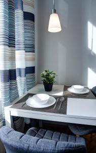 Posezení v ubytování Grace Apartments