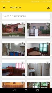 un collage de fotos de diferentes muebles y mesas en Tanti in 
