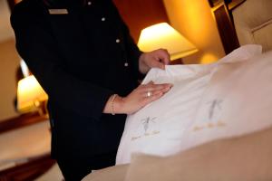Kúpele alebo wellness v ubytovaní Apartaments-Hotel Hispanos 7 Suiza