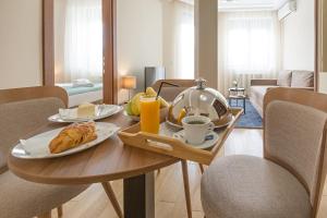 Možnosti snídaně pro hosty v ubytování Prime Hotel Apartmani