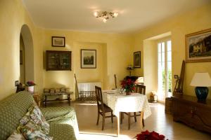 Posezení v ubytování B&B Il Grappolo