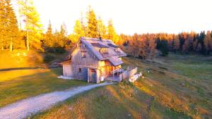 Paisaje cerca de este chalet de montaña