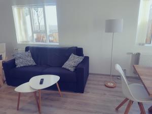 Posezení v ubytování Hellatún Guest House!