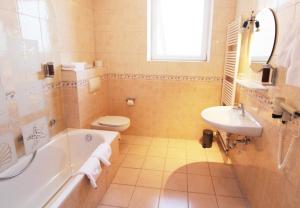 Koupelna v ubytování Hotel Thormählen