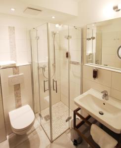 Koupelna v ubytování Hotel Thormählen