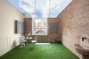 Posezení v ubytování Enjoybcn Coliseum Apartments