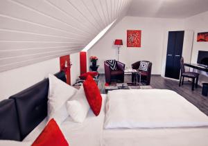 TV a/nebo společenská místnost v ubytování Hotel Kattenbeck