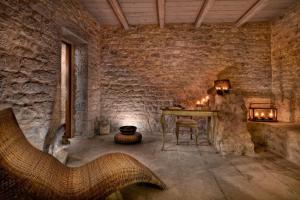 Ruang duduk di Petra & Fos Boutique Hotel & Spa