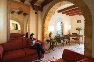 Χώρος καθιστικού στο Algilà Ortigia Charme Hotel