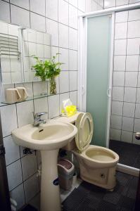 Ένα μπάνιο στο Homestyle Homestay