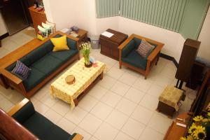 Χώρος καθιστικού στο Homestyle Homestay