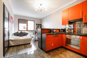 Kuchyňa alebo kuchynka v ubytovaní P&O Serviced Apartments GOCLAW