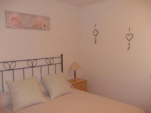 Katil atau katil-katil dalam bilik di Apartamento en Sant Carlos de la Ràpita