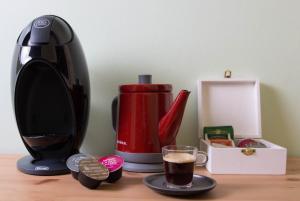 Coffee and tea making facilities at La Casetta B&B