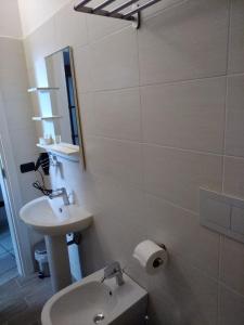 Koupelna v ubytování Al cortile