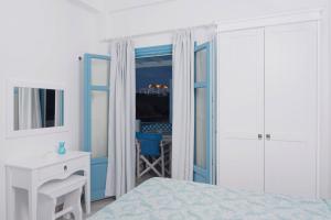 Postel nebo postele na pokoji v ubytování Aegean Sea Villas