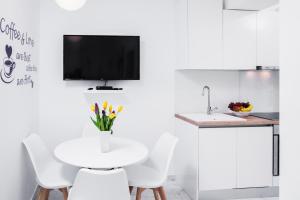 TV a/nebo společenská místnost v ubytování L&L apartments