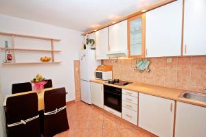 Kuchyň nebo kuchyňský kout v ubytování Apartman Diana