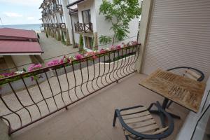 Balkón nebo terasa v ubytování Baza Otdyha Barakuda
