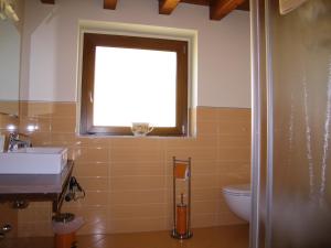 Koupelna v ubytování B&B I fiori di Marianna