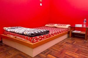 Letto o letti in una camera di Swagat homestay