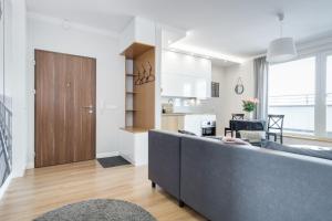 Kuchyňa alebo kuchynka v ubytovaní Elite Apartments Marine Suite
