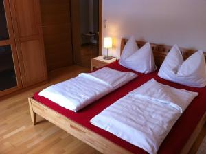 Voodi või voodid majutusasutuse Apartment Bachmann toas