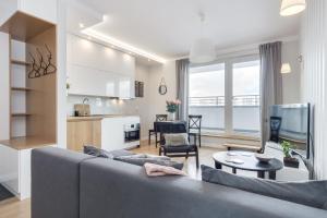 Kuchyňa alebo kuchynka v ubytovaní Elite Apartments Marine Suite