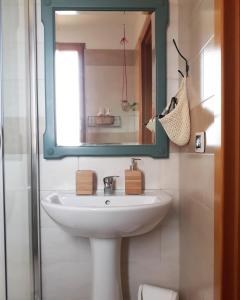 Ένα μπάνιο στο Villa La Serenata di Pietro