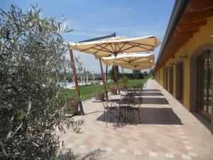Restaurace v ubytování Agriturismo Le Case Di Campagna