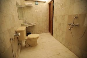 Koupelna v ubytování Hotel Srilakshmi