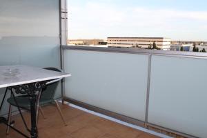 Balkón nebo terasa v ubytování Hotel Flora Parc