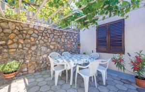 Patio nebo venkovní prostory v ubytování Apartmani Nada