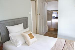 Postel nebo postele na pokoji v ubytování Le Manoir de La Fieffe