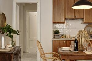 Kuchyň nebo kuchyňský kout v ubytování Apartamentos Mirador Alhambra