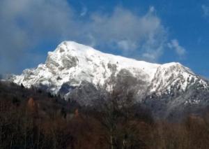 Nespecifikovaný výhled na hory nebo výhled na hory při pohledu z bed and breakfast