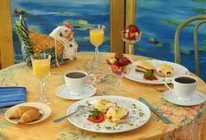 Breakfast options na available sa mga guest sa Spencer Hotel & Spa Chautauqua