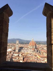 A general view of Firenze or a view of the city taken from Az apartmant